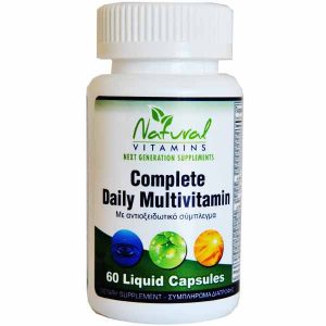 natural vitamins complete daily multivitamin supplement
