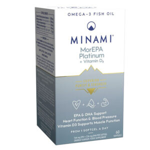 MorEPA Platinum Smart Fats 90% Supercritical Omega 3 Fish Oil Minami 60 Κάψουλες