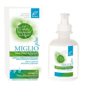 Vegan Miglio Plus Mask Balm Kρέμα Mαλλιών για Bαμμένα & Eυαίσθητα Mαλλιά Dr.Taffi 250ml
