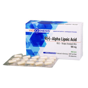 Vegan R(+) Alpha Lipoic Acid Viogenesis 60 Ταμπλέτες