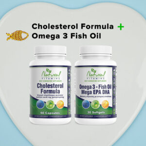 cholesterol formula + omega 3 fish