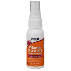 Now Foods Vitamin D3 & K2 Liposomal Spray 59 ml
