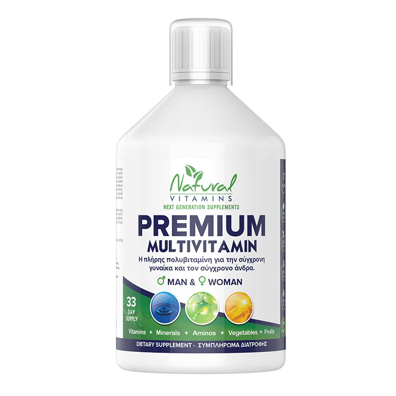 Premium Multivitamin Natural Vitamins