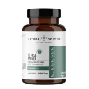 20 free aminos natural doctor 120 caps