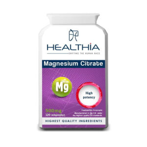 Magnesium Citrate 500mg Healthia 120 κάψουλες