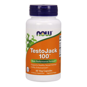 Vegan TestoJack 100mg Now Foods 60 κάψουλες
