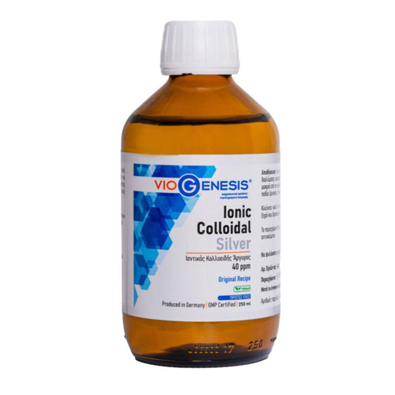 Colloidal Silver Ionic 40ppm Viogenesis 250ml