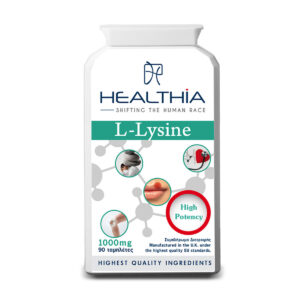 Vegan L-Lysine Healthia 90 ταμπλέτες