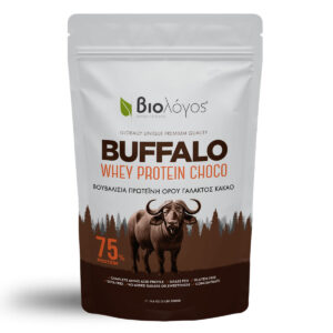 Βουβαλίσια Πρωτεΐνη Ορού Γάλακτος με κακάο 75% Βιολόγος 500g