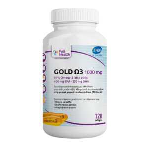 OMEGA 3 GOLD 1000 mg Full Health 120 Κάψουλες