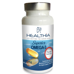Superior Omega 3 1380mg Healthia 30 κάψουλες