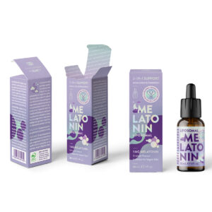 Vegan Liposomal Melatonin 1mg JMN Nutraceuticals 30ml