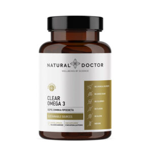 Clear Omega 3 Συμπλήρωμα Διατροφής με Omega 3 Natural Doctor 90 Μαλακές Κάψουλες