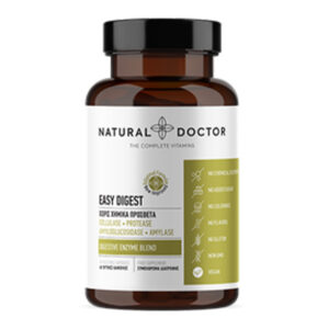 Easy Digest Συμπλήρωμα Διατροφής με Ένζυμα Natural Doctor 60 Κάψουλες