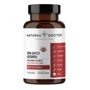 Iron Softly Absorbed Συμπλήρωμα Διατροφής με Σίδηρο Natural Doctor 90 caps