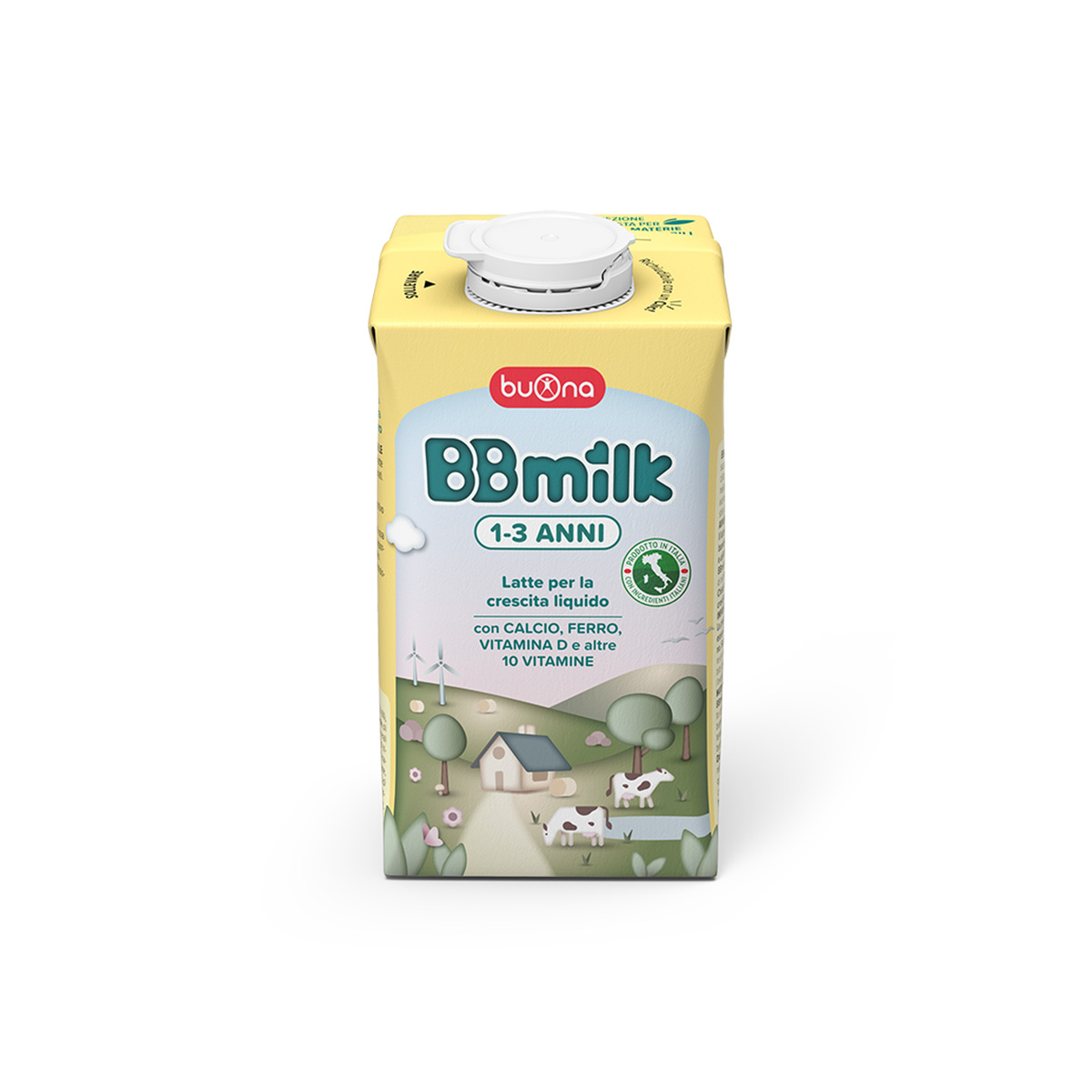 BBmilk 1-3 ετών Βιολογικό γάλα σε υγρή μορφή Buona 500mL