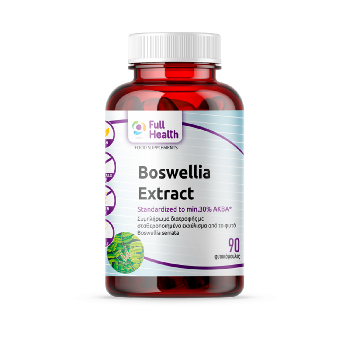 Boswellia extract Full Health 90 φυτικές κάψουλες