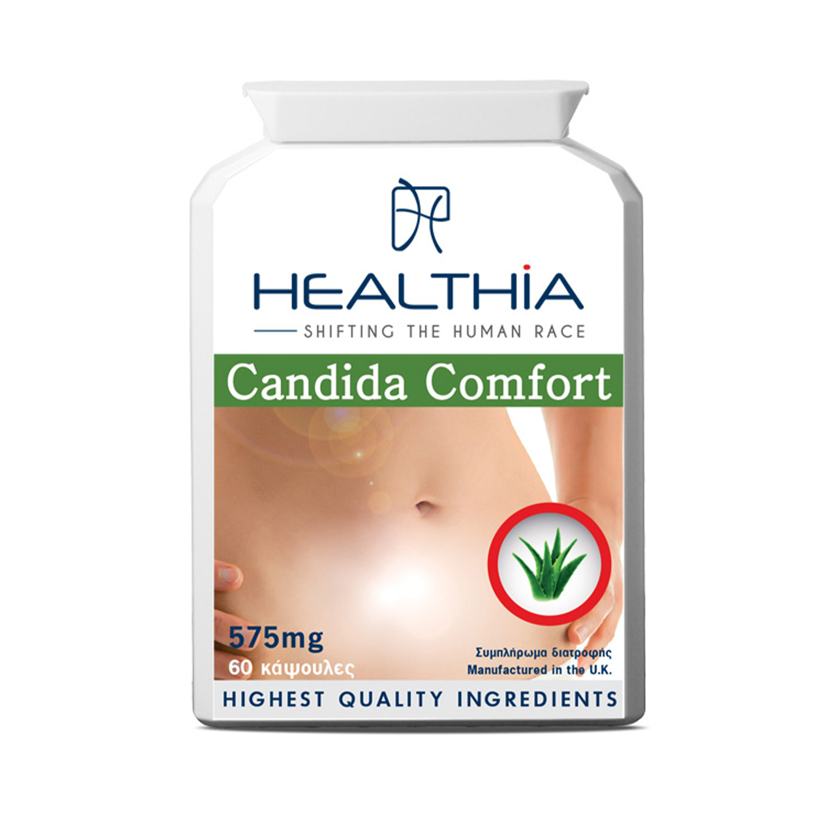 Candida Comfort 575mg Healthia 60 κάψουλες