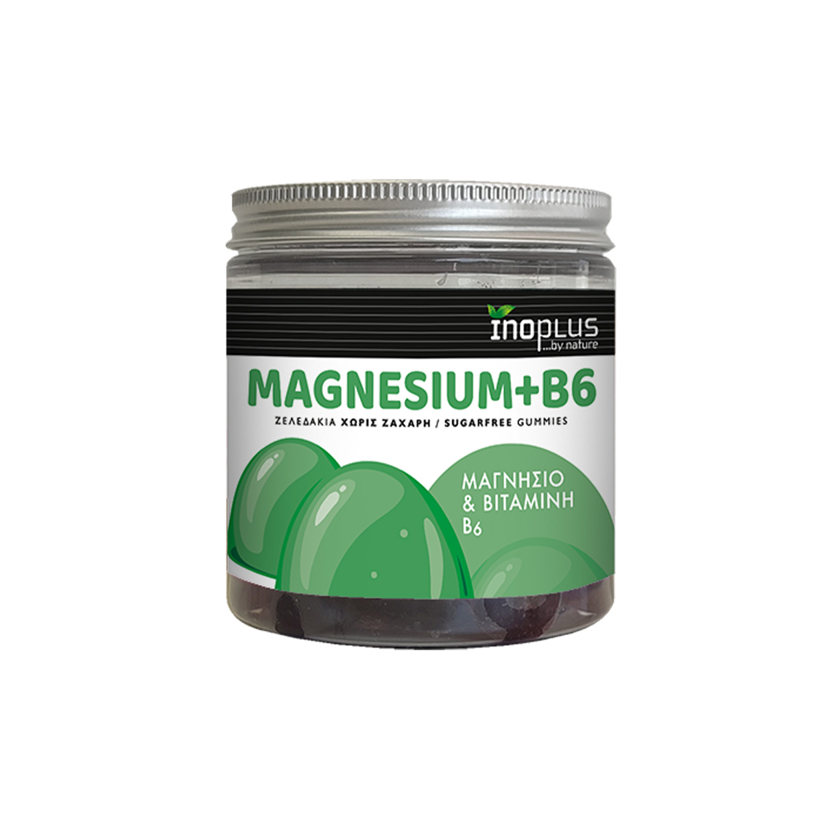 Magnesium + Β6 Inoplus 60 ζελεδάκια