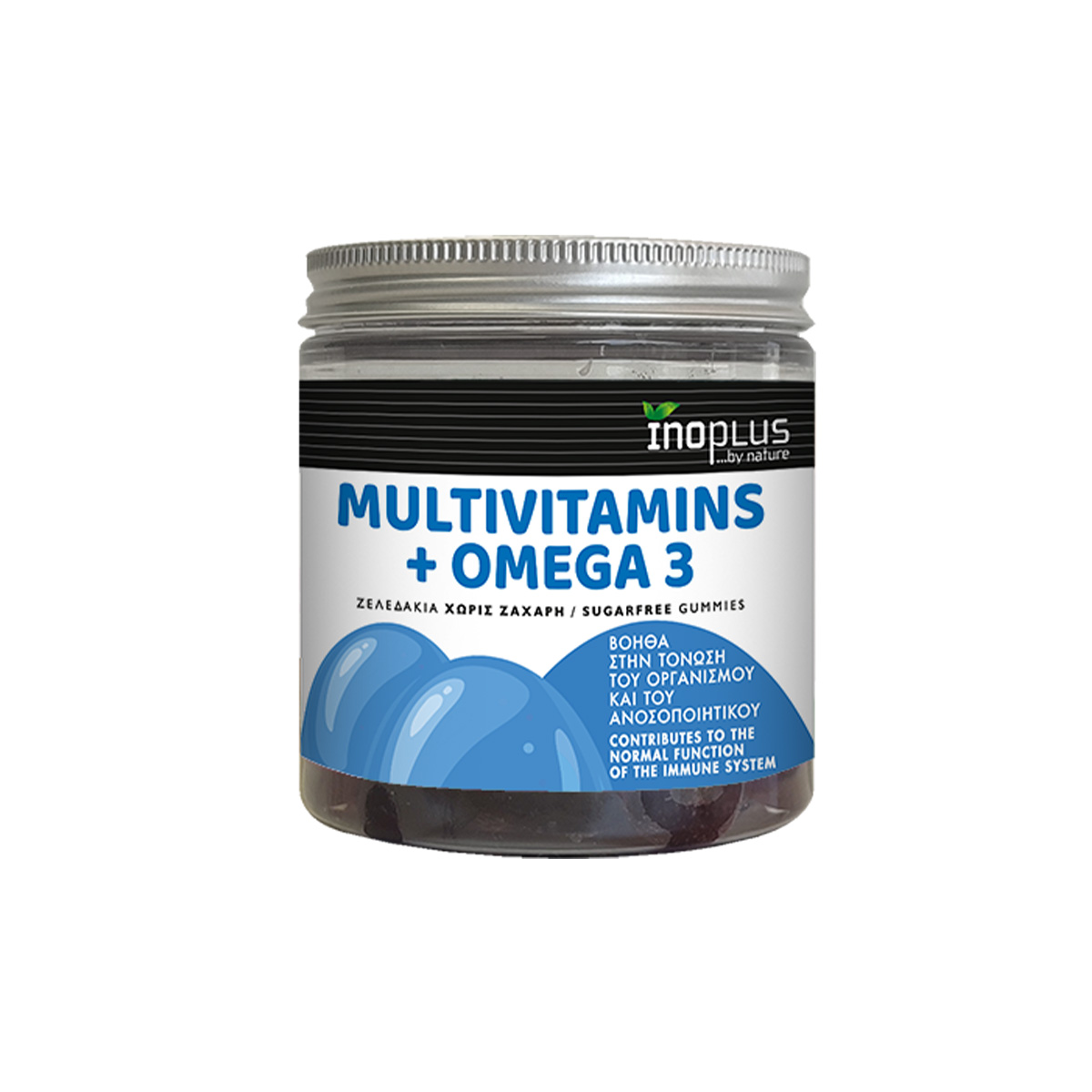 Multivitamins + Omega 3 Inoplus 60 ζελεδάκια