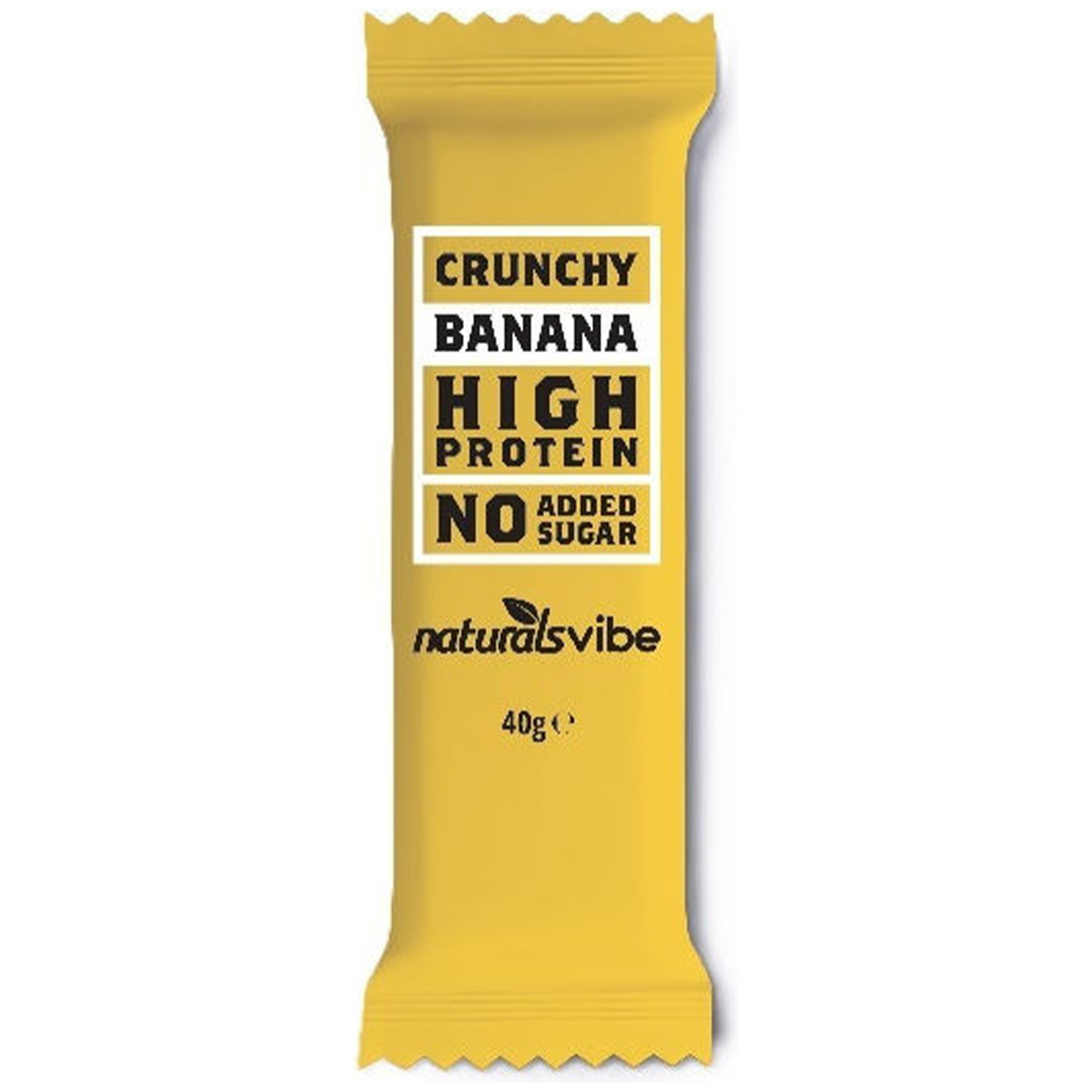 Protein Crunchy Μπάρα με Πρωτεΐνη με Μπανάνα Naturals 40 γρ