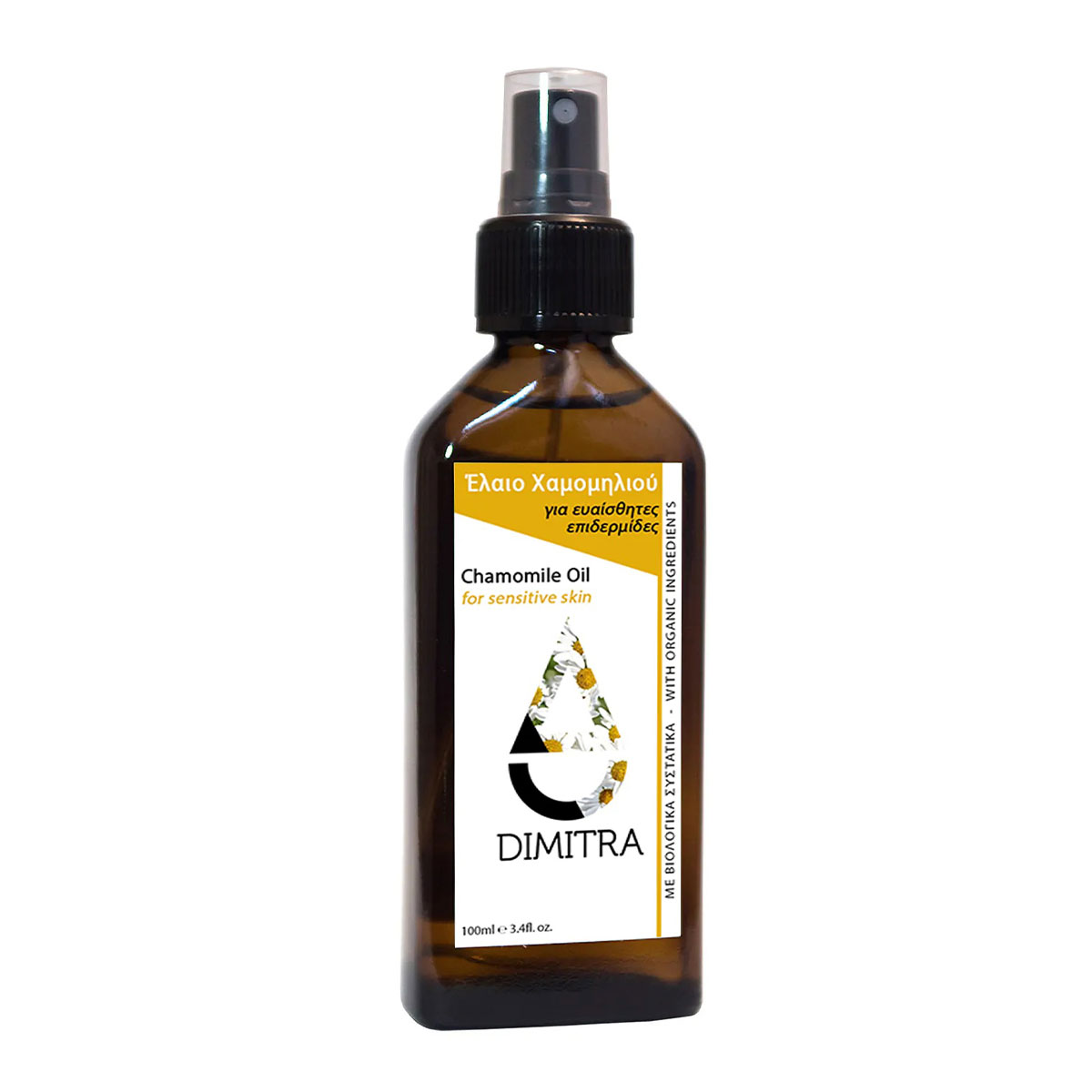 Vegan Έλαιο Χαμομηλιού Dimitra 100mL