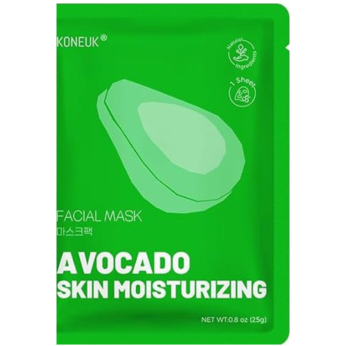 Μάσκα Προσώπου με Αβοκάντο Koneuk 25gr