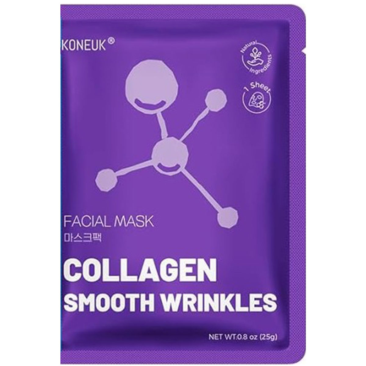 Μάσκα Προσώπου με Κολλαγόνο Koneuk 25gr