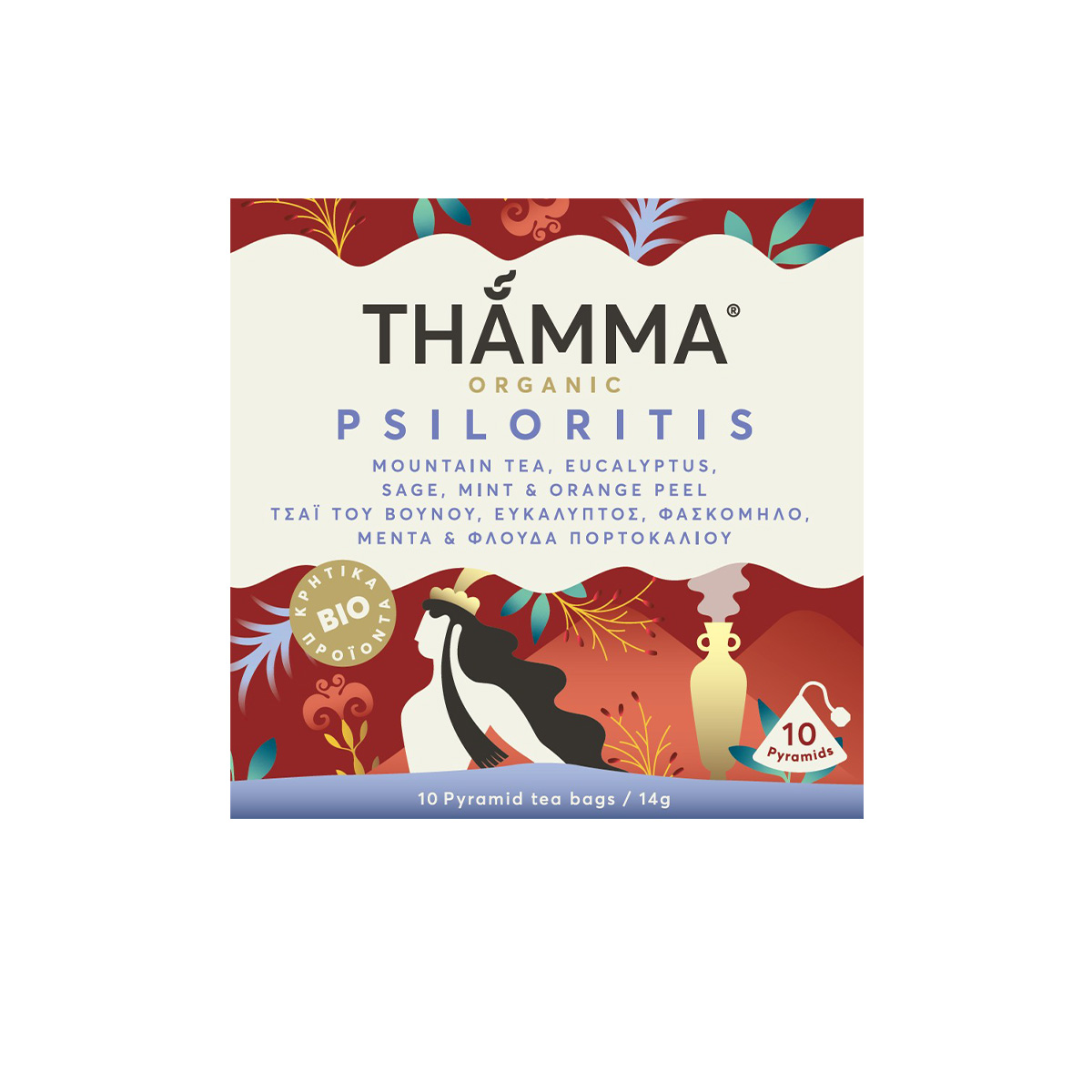 Βιολογικό Τσάι Psiloritis Thamma 10 φακελάκια
